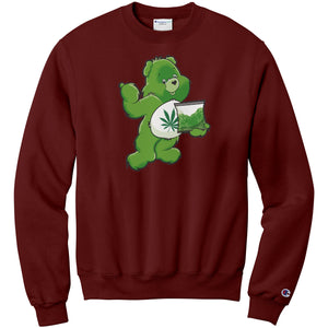 Cannabis Bear Sweatshirt (Champion)