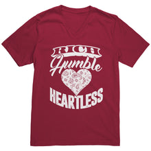 Rich, Humble, Heartless V-Neck