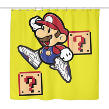 Air Mario Shower Curtain