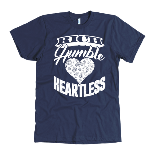 Rich Humble Heartless Men's T-Shirt (American Apparel)