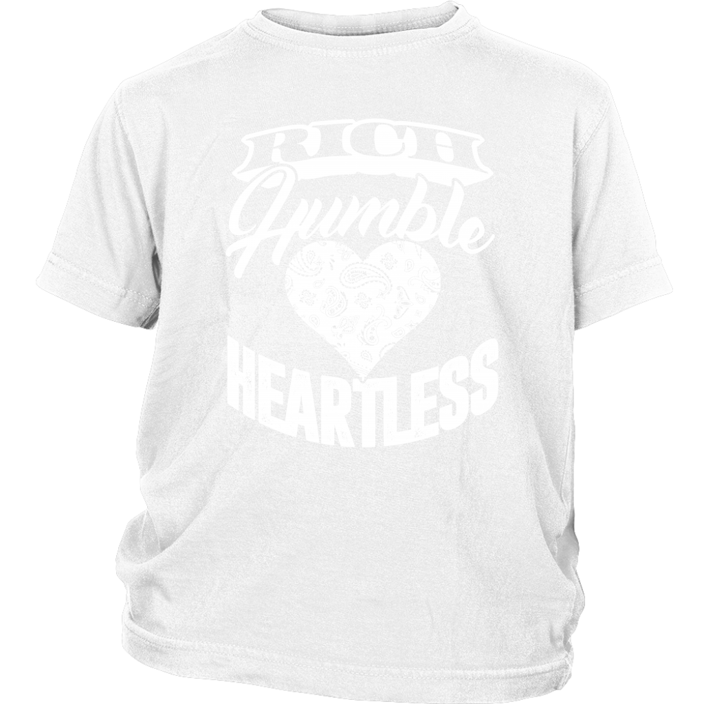 Rich Humble Heartless Kids T-shirt