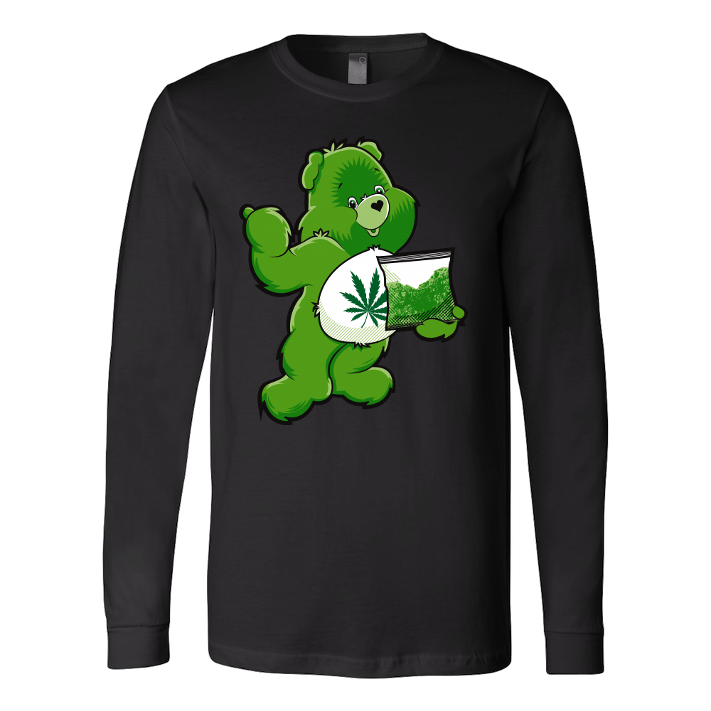 Cannibis Bear Long Sleeve (Canvas)