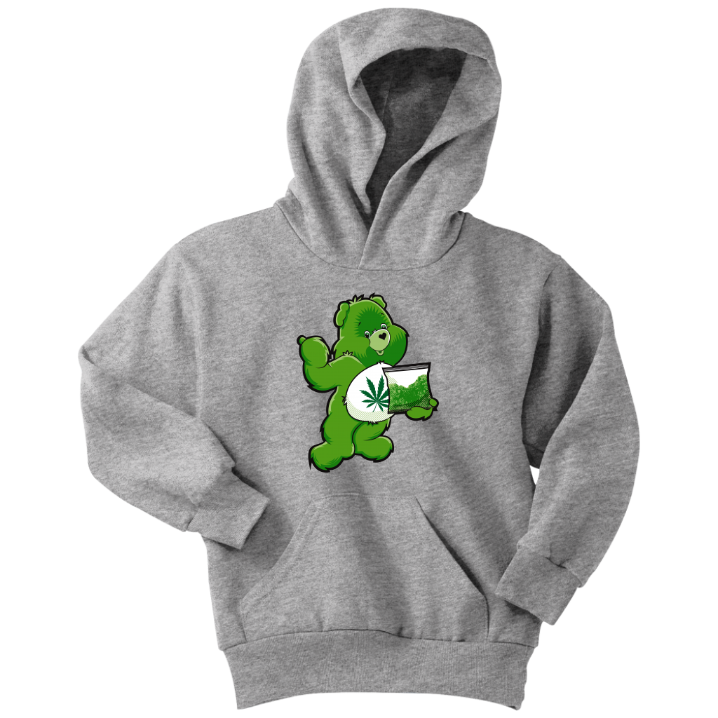 Cannabis Bear Youth Hoodie